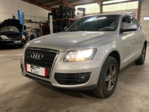 Entretien Boîte Automatique Audi Q5 2.0tdi , boîte ob5 dsg7 , avec remplacement filtre crépine et remise à zéro des adaptatifs