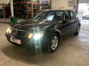 Entretien Boîte Automatique Mercedes E350 , boîte 722.9 , 7gtronic, avec remplacement filtre crépine , remise à zéro des adaptatifs