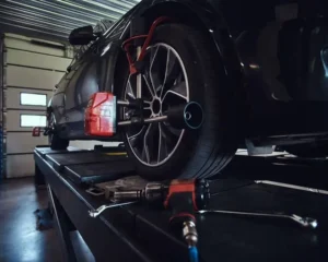 Un service proposé par le garage ML Cars à Illzach : Le contrôle et réglage train avant + arrière