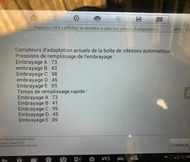 Entretien vidange boite auto ML Cars 23 07 2020 11